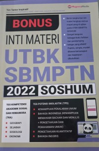 Image of Bedah konsep inti materi UTBK SBMPTN 2022 SOSHUM