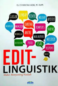 Image of Edit linguistik mahir menyunting naskah