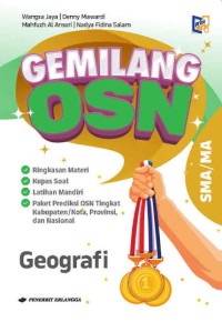 Image of Gemilang OSN (Olimpiade sains nasional) geografi untuk SMA/MA