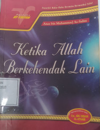 Image of Ketika Allah berkehendak lain