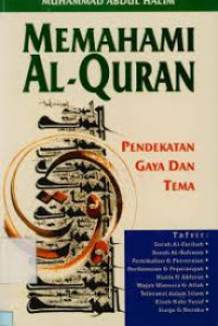 Image of Memahami Al-Quran Pendekatan Gaya Dan Tema