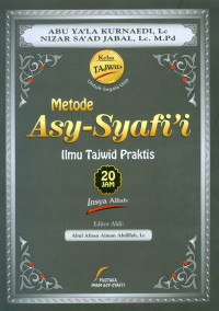 Image of Metode Asy-Syafi'i ilmu tajwid praktis