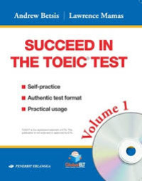 Image of Succeed in the toeic test volume 1