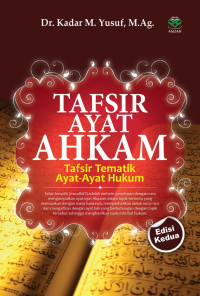 Image of Tafsir ayat ahkam : tafsir tematik ayat-ayat hukum