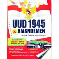 Image of Uud 1945 & amandemen untuk pelajar dan umum